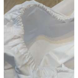 Detalle de la goma de las esquinas de las sábanas adaptables