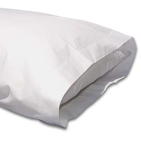 Funda de almohada puesta en una almohada