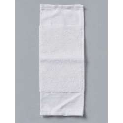 Paño higiénico blanco de algodón en toda su extensión