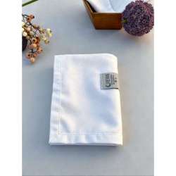 Mantel blanco 120x120